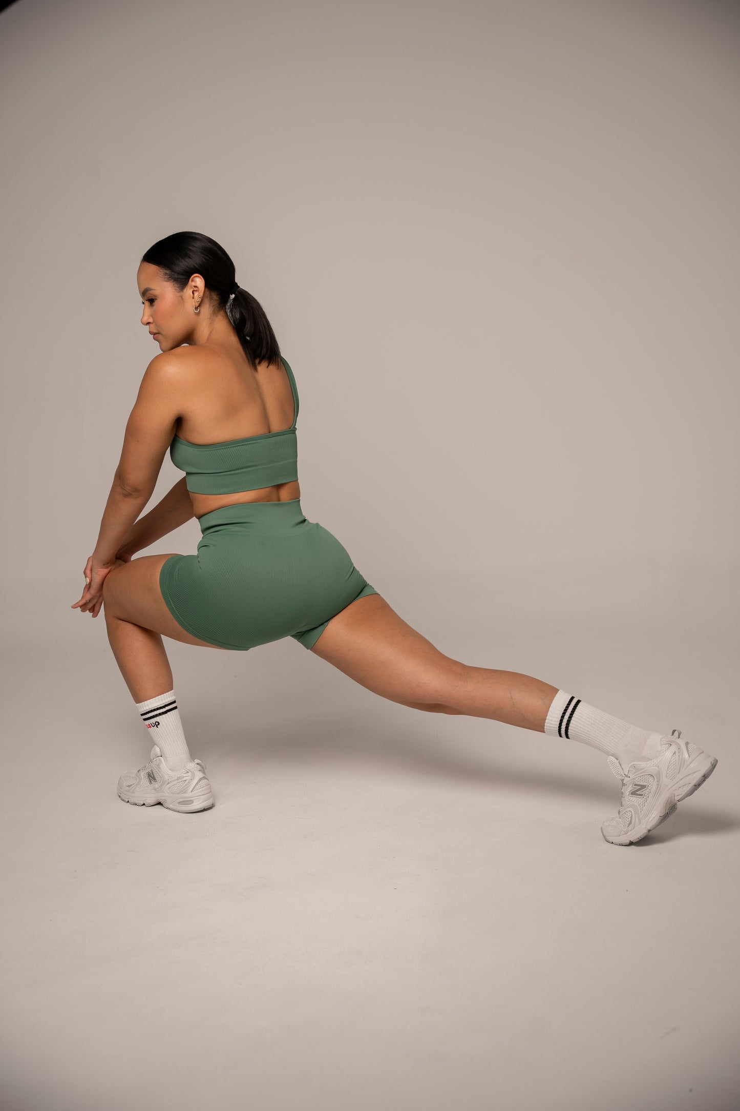 Set Saturno Verde Olivo